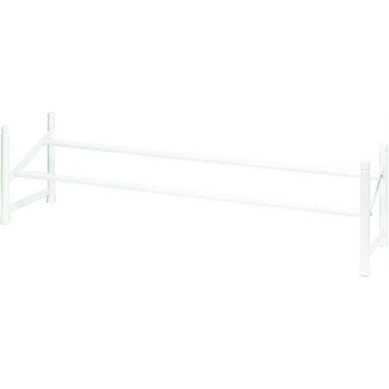 ClosetMaid 8111 Stack and Expand Shoe Rack, White