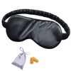 OLESILK Silk-Sleep-Mask Eye-Mask & Blindfold with Double Layer Silk Filling