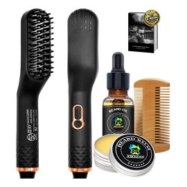 Set De Regalo De Aseo Xikezan, Cepillo Alisador De Cabello 3