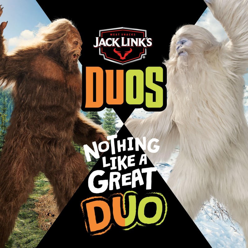 Jack Link's DUOs Jalapeño and Mango Beef Jerky, Shareable Under