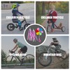 XMNIVATE 1 Pair Of Bicycle Streamers, 1 Bicycle Windmill, Bicycle