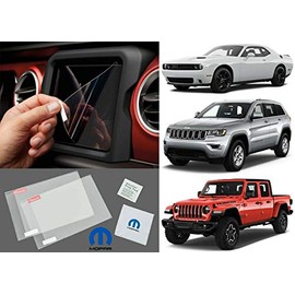 Mopar 82215337 Media Center Screen Protector Chrysler Pacifica Jeep Wrangler Gladiator For 8.4 Screen