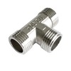 LOZOME 1/2 inch Male Thread Tee Adapter 3 Way T