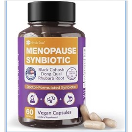 ‎ Intimate Rose Menopause Synbiotic Supplements for Women - Dong Quai, Black Cohosh.