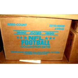 1990 SCORE FOOTBALL factory sealed SET 665 cards JOE MONTANA @ $24 31+ years old