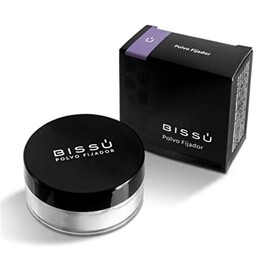 Bissú Polvo Fijador Traslucido, Adicionado con aceite de jojoba, No contiene color ni olor, 8grms