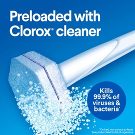 Clorox Toilet Wand Refill, 10 Count