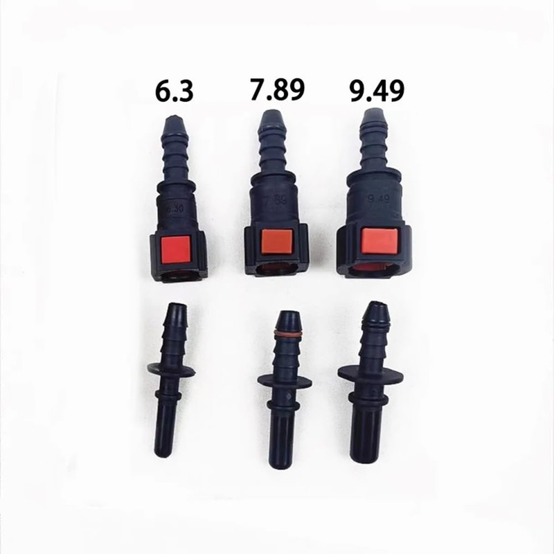 Aswalling Automobile Fuel System Gasoline Motorcycle Pressure Tester 0-100PSI 6.3/7.89/9.49