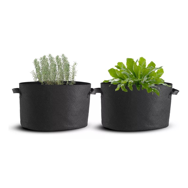 Vevor 6 Pzes Bolsas De Cultivo De Plantas 100 Galones