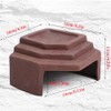 Flushbay Reptile Habitat Décor Hideouts Basking Platform with Ramp for