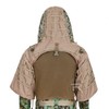 Tactical Ghillie Jacket Sniper Tog Ghillie Suit Base Brown