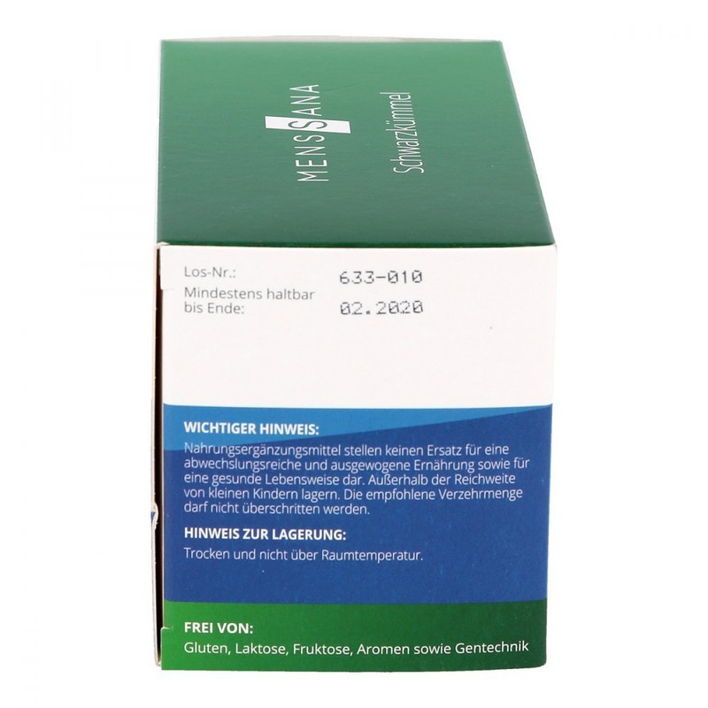 Menssana Black Cumin Capsules, Pack of 90