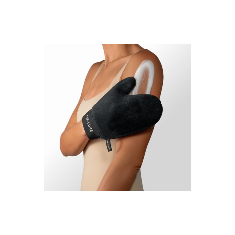 Tan-Luxe The Mitt Ultra-Soft Reusable Self-Tan Applicator Mitt for Streak-Free