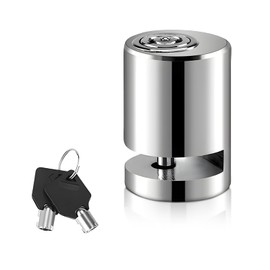 ZNDAW Motorcycle Disc Brake Lock, Motorbike Safety Anti-Theft Wheel Disk Lock with Two Keys, Mini Alloy Brake Disc Locks for Motorcycle Electromobile Road Cycle Bicycle Security