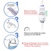 Frizzlife Water Filter Pressure Regulator Protection Valve For Reverse Osmosis