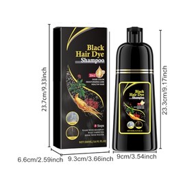 Champú De Color Para El Cabello, Champús De Colors Para El Cabello Teñido Instantáneo, Cobertura De Pelo Blanco 100%, Champú De Color Para El Cabellos
