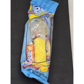 PEZ Dispenser & Candy SpongeBob SquarePants RARE GLITTER SPONGEBOB NIP