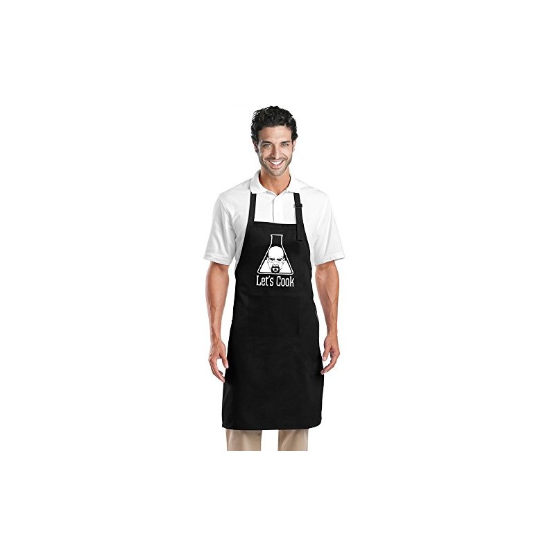 Star and Stripes Lets Cook Funny Apron, Breaking Cooking Chef