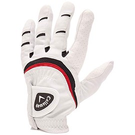 Callaway Golf 2017 Fusion Pro MLH Cad 17 Glove, White, Small, Left Hand