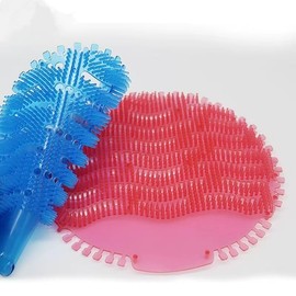 LOVQFING LOVQFINGStinged urinal fragrance tablets for men, urinal fragrance pad, urinal fragrance tablets, special odor removal (24 pieces, Pink (melon scent))