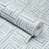 tiltil Modern Peel and Stick Wallpaper Blue Boho Contact Paper