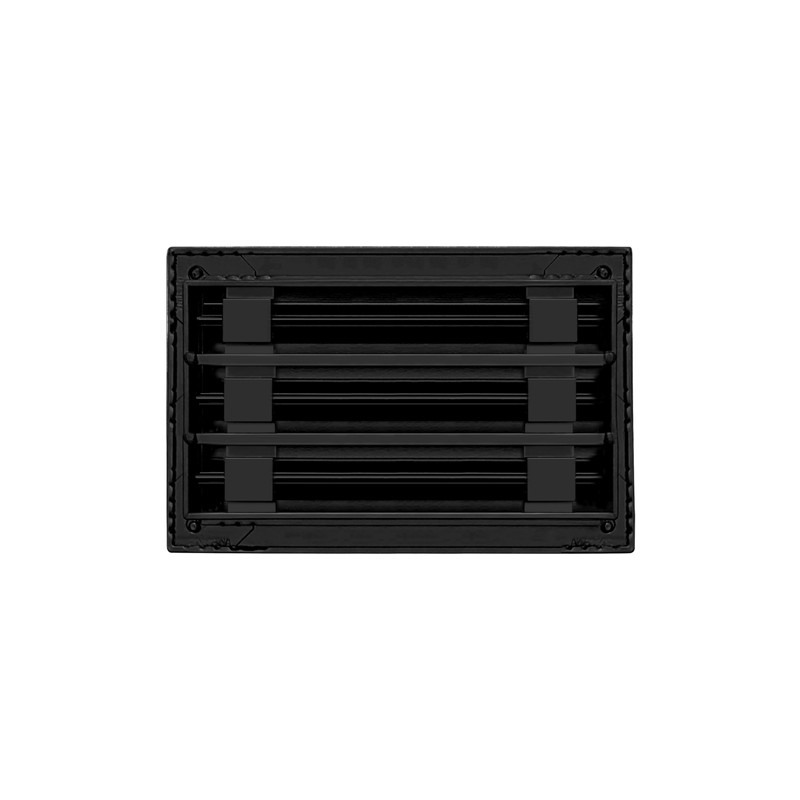 BUILDMART - 10x6 Modern AC Vent Cover - Decorative Black