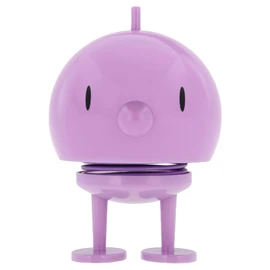 Hoptimist Bumble Bobble Figure & Lucky Charm, Scandinavian Decorative Figures for Living Room, Desk, Office, Office Decoration & Funny Small Gifts, 7.4 x 8.5 x 10.5 cm, Medium, Lavender