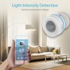Dpaaoyer Z Wave Plus 700Series PIR Motion Detector with Temperature