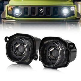 OPPLIGHT JB64 JB74 LED Turn Signal, Jimny JB64, Jimny Sierra JB74, Front LED Turn Signal Lamp, Delight Function, Turn Signal Position, Amber/White, 2 Color Switching, Bright, Car Inspection