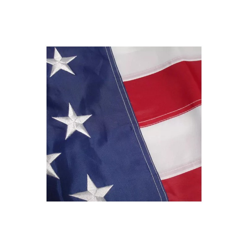 Premium Wire 8'x12' FT American Flag USA US U.S. Sewn