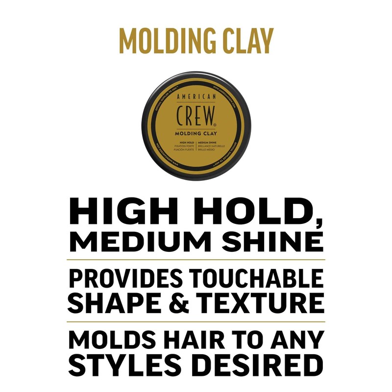 American Crew Molding Clay Duo Bundle