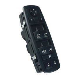 DOPPAPS Master Power Window Switch Front Left Driver Side Fits for Dodge Ram 1500 2500 3500 2009-2012 Master Control Window Switch Replace# 4602533AD 901-473