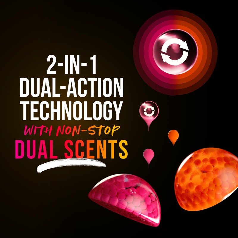 Downy Unstopables Fusions Scent Duos Laundry Scent Booster Beads, Sunset