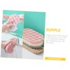Housoutil 6pcs Bathroom Gadgets Exfoliating Shower Sponge Bathing Bubble Maker