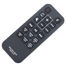 ROLLGAN AKB74815376 Replace Remote Compatible with LG Soundbar SPJ4BM-W SH4 SPH5B-W SHC4 SJ3 SJ4 SJ-3 SJ-4 SPJ4B-W