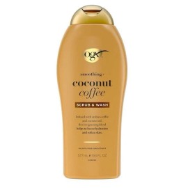 OGX Smoothing + Coconut Coffee Exfoliating Body Scrub with Arabica Coffee & Coco