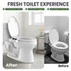Terapaton Toilet Bidet With Left/Right Side Reversible Design, Fresh Water,