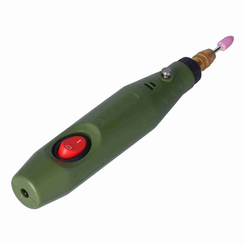 18Pcs Mini Electric Drill Grinder Engraving Pen Kit Rotary Tool