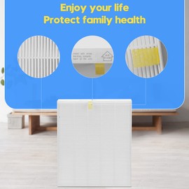 C545 Replacement Filter S Compatible with Winix C545 Air Purifier, 4 Pack C545 True HEPA Replacement Filter S, Replaces for Winix C545 Replacement Filter S 1712-0096-00