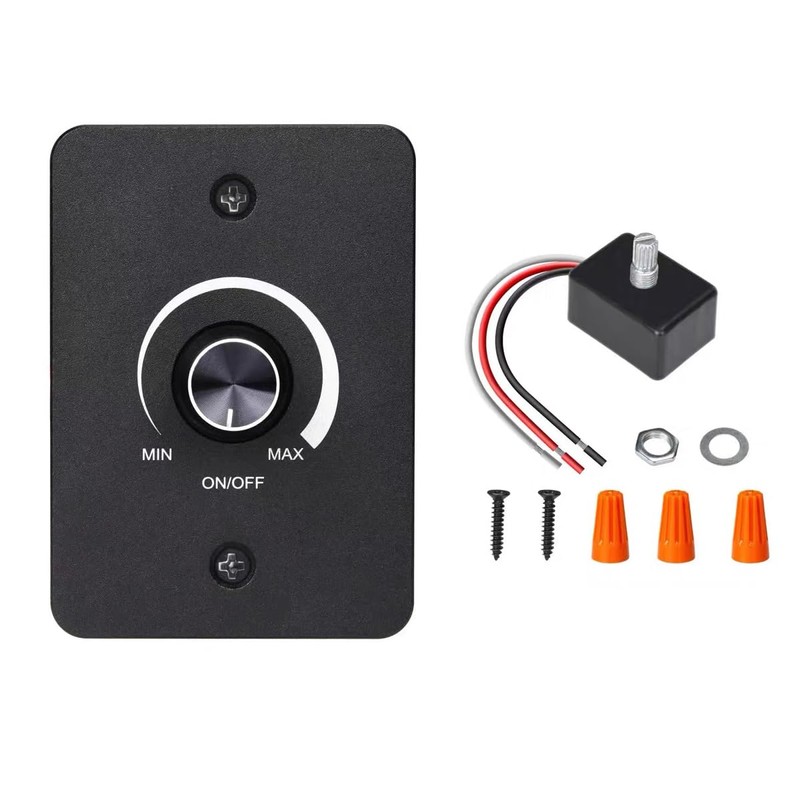 12V 5A 60W Light Dimmer, RV Boat Dimmer Switch High