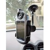 Ramtech Car Truck GPS Windshield Dual Clip Mount, Suction Cup