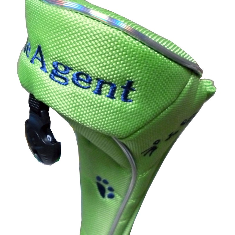 Golf Utility Paw Magnetic Headcover (Green, Utility)
