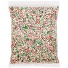 ﻿By The Cup Red, Green, and White Peppermint Candy Pieces,