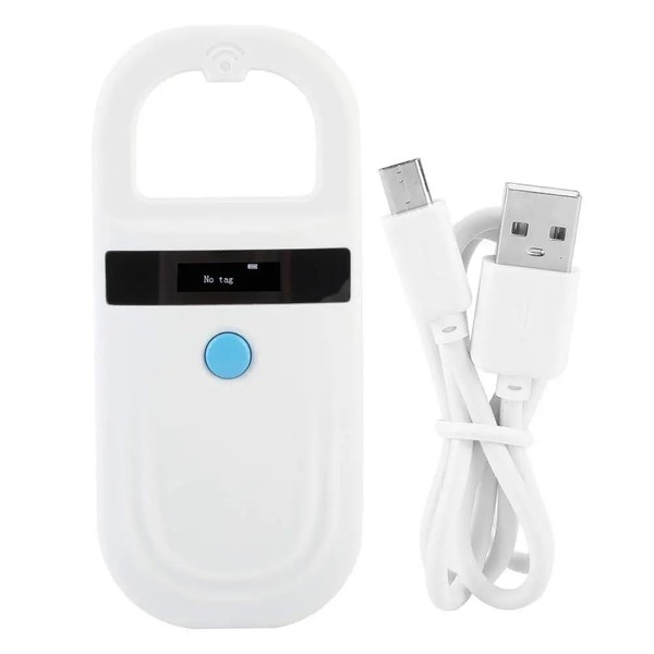 Pumelo Microchip Scanner RFID Chip Reader 134.2KHz FDX-B ISO11784/85 Standard