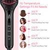 Enhanced Ceramic Hair Straightener Brush by MiroPure, 2-in-1 Ionic Straightening