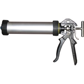 Newborn - 610AL 610-AL Sausage/Bulk/Cartridge Smooth Rod Caulking Gun, 10 oz. Sausage Packs/10 oz. Bulk, 18:1 Thrust Ratio