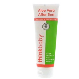 THINK Thinkbaby Aloe Vera Gel, After Sun Relief, 8 Fl Oz. - Lot Of 2