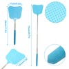 Jiozermi 3 Pcs Telescopic Fly Swatter, Plastic Fly Swatter Long
