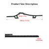 Carbon Fiber Chassis Frame Rails Fits for Axial SCX10 RC