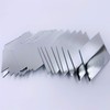CHENRUI 3 inch (76.2 mm) Diamond Shape Mirror Mosaic Tiles